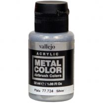 Краска Vallejo Metal Color: Silver 77.724 (32 мл)